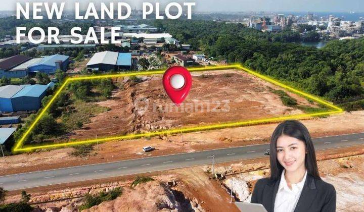 Dijual Lahan Luas 1,87ha Dikawasan Industri Kabil - Punggur Batam   2