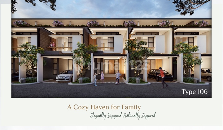 Dijual Rumah 2 Lantai Rooftop View Golf The Agathis Batam Center. 2