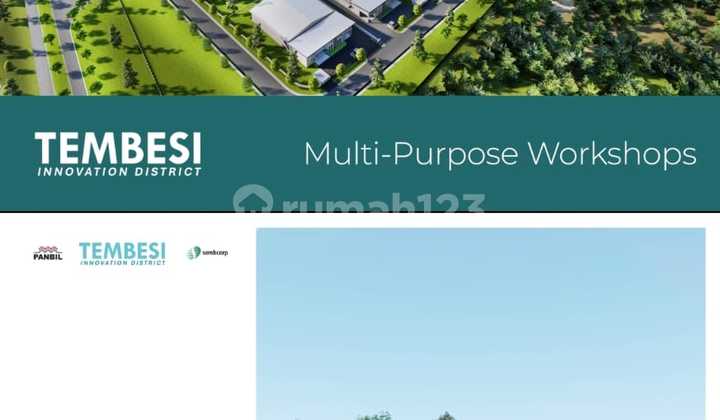 Are you looking for land in the industrial area??? We have industrial land in Tembesi Innovation District. Are you looking for land in the industrial area??? We have industrial land in Tembesi Innovation District.