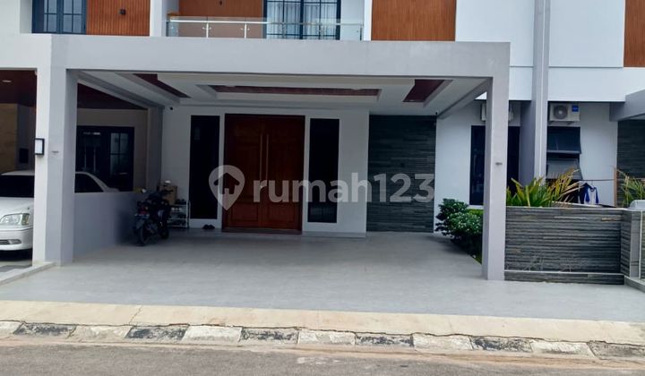 For sale: Beautiful Beverly Park Batam Center house (semi-furnished), ready to occupy.