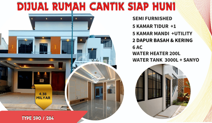 Dijual Cepat Rumah Cantik Siap Huni Beverly Batam Centre 1