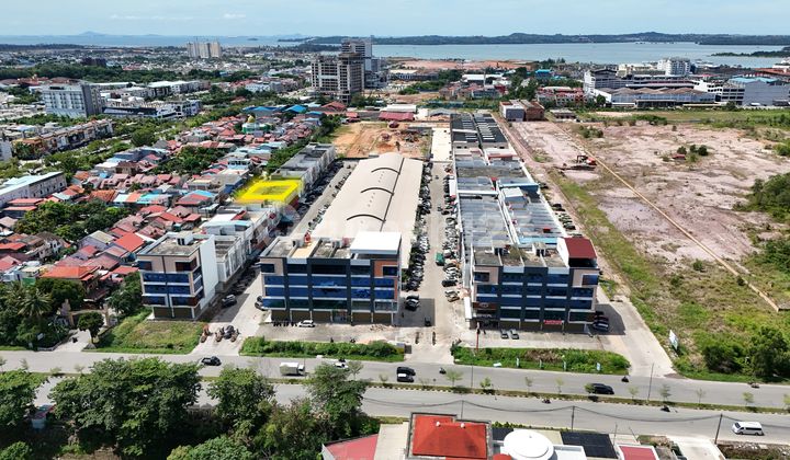 For sale: 4-unit row of shops in Mitra Raya, Batam Center