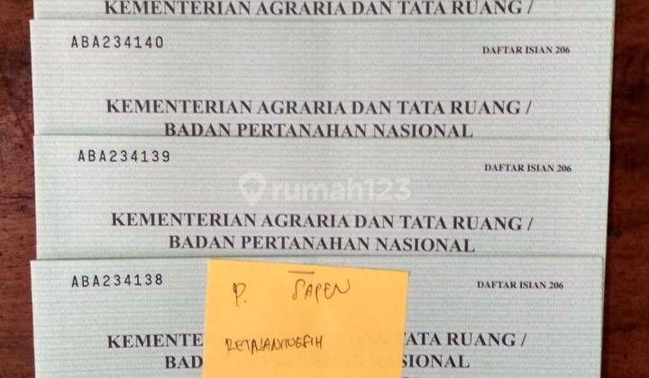 Kavling Murah Di Utara Prambanan Cuma 1jt m2 Siap Ajb  2