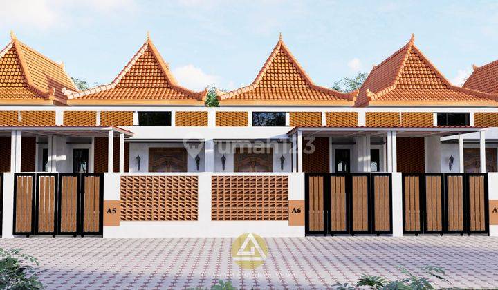 Rumah Etnik Modern Dijual Murah di Tamanmartani Kalasan 1