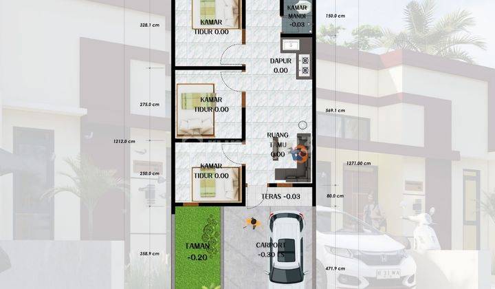 Rumah Minimalis Pesan Bangun Dekat SPBU Manisrenggo Klaten 2