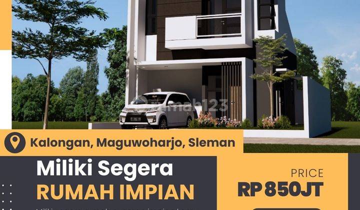 Dijual Rumah Industrial Ready SHM dan IMB di Maguwoharjo Sleman 1