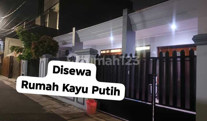 For Rent Strategic Fully Furnished House in Kayu Putih, East Jakarta