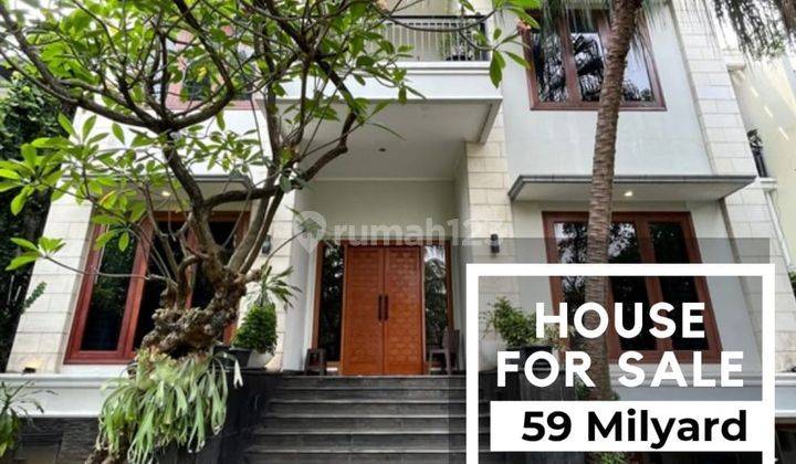 Menteng For Sale Rumah Mewah, Tanah Luas, Bangunan Besar, Kawasan Elit Di Menteng 1