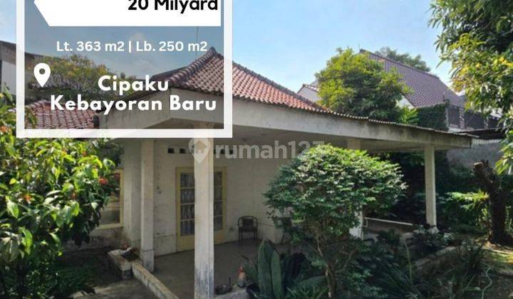 Cipaku Keb. Baru For Sale Rumah Lama Hitung Tanah Senopati Area Jakarta Selatan 1