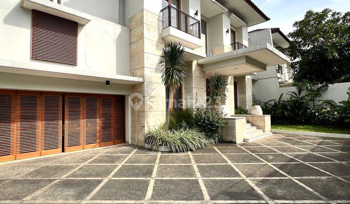 Kemang Dijual Atau Sewa Ptime Area, Luxury Modern House Kemang Jakarta Selatan 1