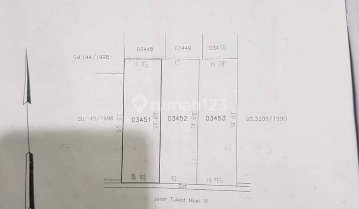 Premium land for sale in Tukad Musi Renon Denpasar, Bali 2