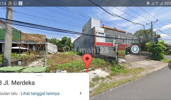 Dijual Tanah Langka Satu2 Nya Lahan Kosong Di Jalan Merdeka Raya 2.5 M/are 2