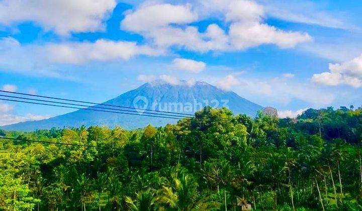 Land Ready to Build Mountain View In Iseh Sidemen Karangasem Bali 1