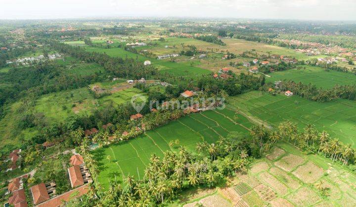  Tanah Premium View Sawah Dekat Chedi Goa Gajah Ubud Gianyar 1