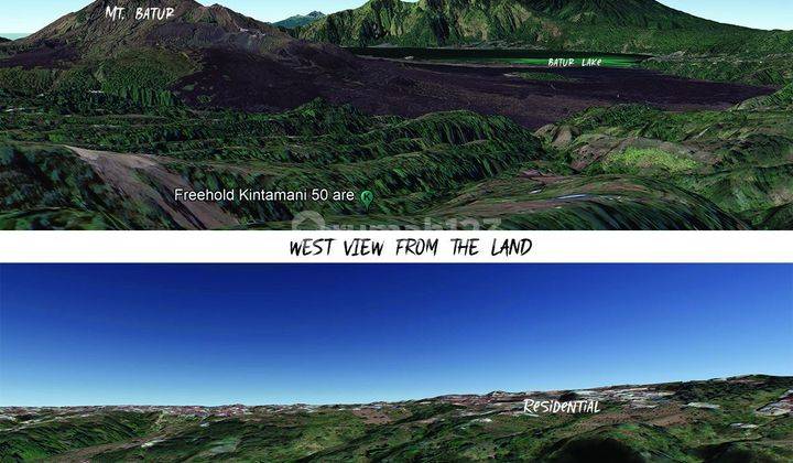 Kintamani Dijual Tanah Area Kaldera Batur Dgn Pemandangan Memukau 2