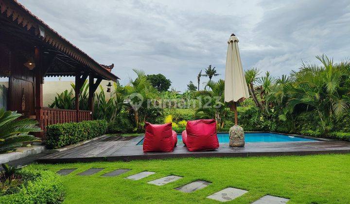 Aesthetic Joglo Villa Furnish 2br For Rent At Canggu Bali 2