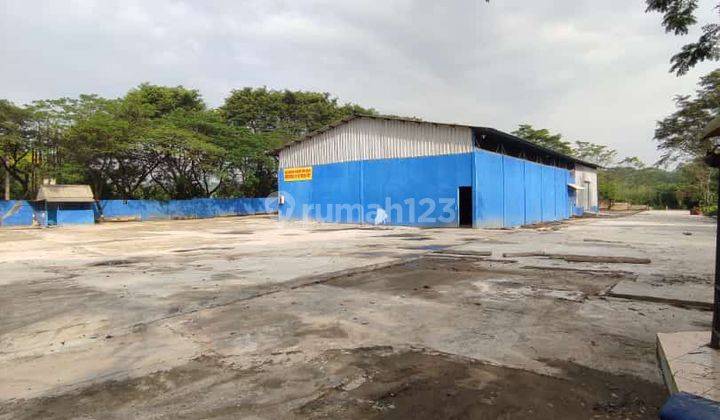 Disewakan Gudang Serba Guna , Siap Pakai Serpong Bsd , pinggir jalan raya  Lokasi jl lingkar selatan , suradita serpong BSD tangerang. 7