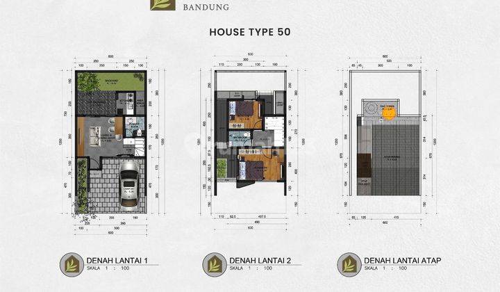 Rumah Baru 2 Lantai Cluster Nirmala Ciwaruga, Bandung 2