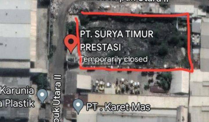 Dijual tanah di kapuk utara 2 jakarta utara 1