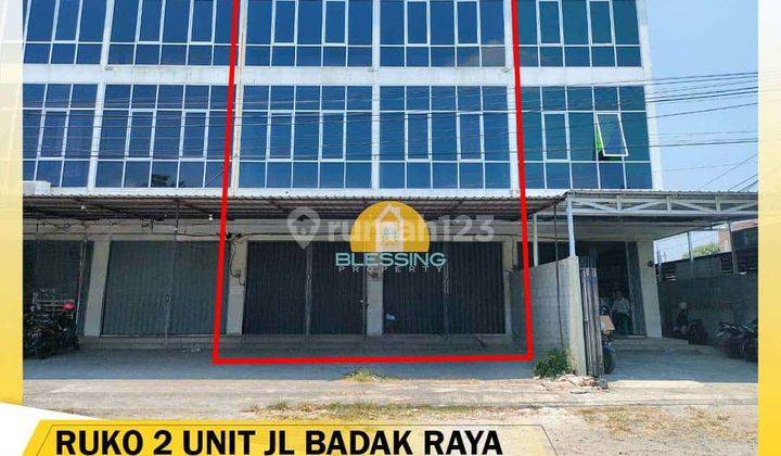 Ruko 3 Lantai Jejer Di Jl.badak Raya Semarang Timur 1