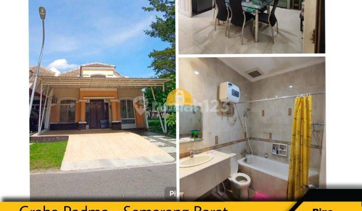 Rumah 1,5 Lantai Full Furnished di Perumahan Graha Padma  1