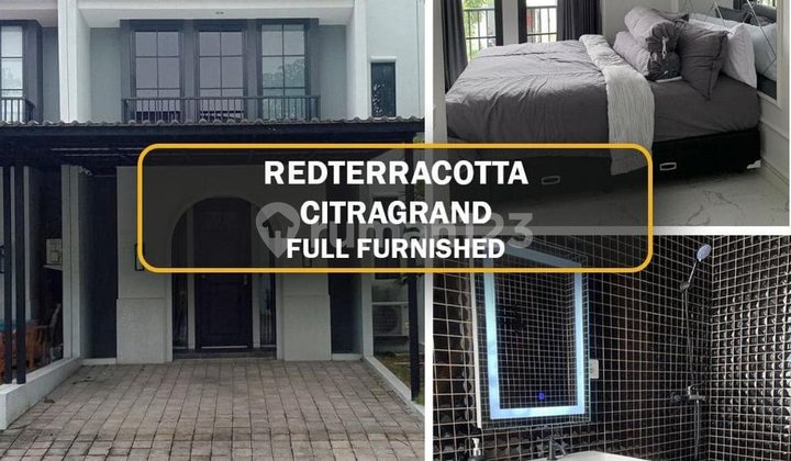 Rumah Cantik 2 Lantai di Redterracotta Citragrand Semarang 1