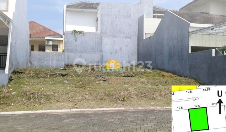 Tanah Kavling Di Cluster Perumahan Permata Prima Semarang Barat 1