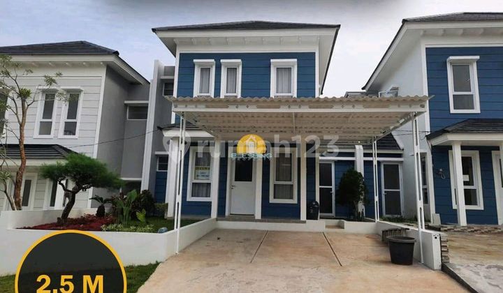 Rumah Bagus Cluster di Perumahan Victoria Highland Bsb 1