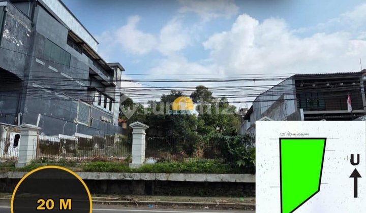 Strategic Land on Papandayan Main Road Suitable for Boarding Houses, Residences, Restaurants, or Hotels Strategic Land on Papandayan Main Road Suitable for Boarding Houses, Residences, Restaurants, or Hotels