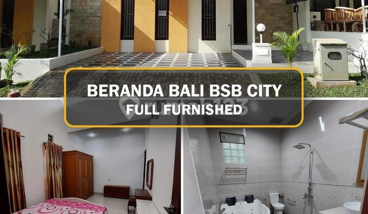 Rumah Siap Huni Full Furnished di Perumahan Beranda Bali Semarang 1
