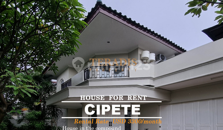 Disewakan Rumah di Kawasan Cipete