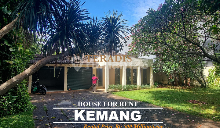 FOR RENT: HOUSE WITH A LARGE YARD IN THE KEMANG AREA