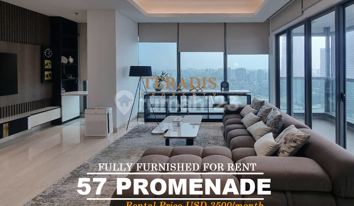DISEWAKAN APARTEMEN 57 PROMENADE DI KAWASAN JAKARTA PUSAT