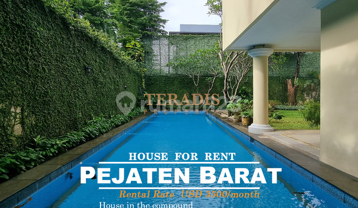 Disewakan Rumah Luas di Kawasan Pejaten Barat 1