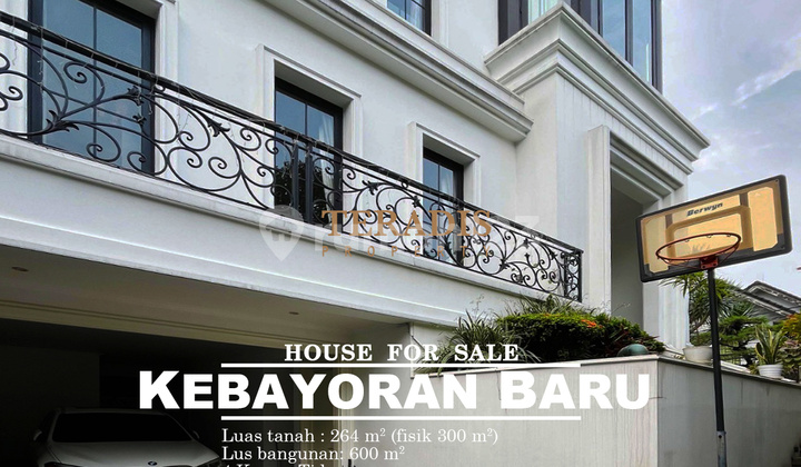 Dijual Rumah Bangunan Cantik Siap Huni di Kawasan Kebayoran Baru