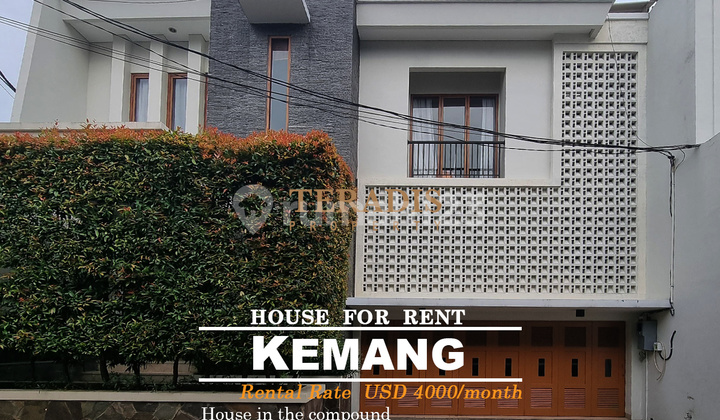 Disewakan Rumah Modern di Daerah Kemang