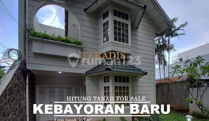 DIJUAL RUMAH HITUNG TANAH KEBAYORAN BARU