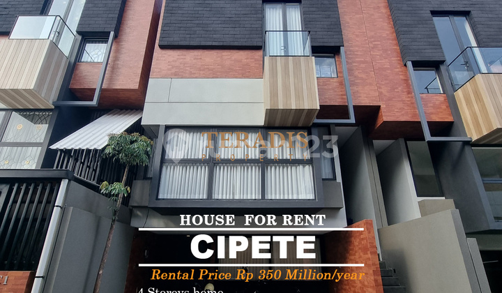 Di Sewakan Rumah di Kawasan Pangeran Antasari Cipete