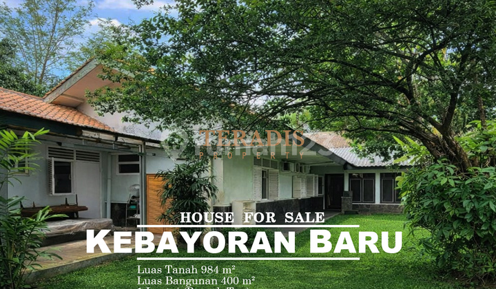 For Sale House in Dharmawangsa Area, Kebayoran Baru. Prime Location