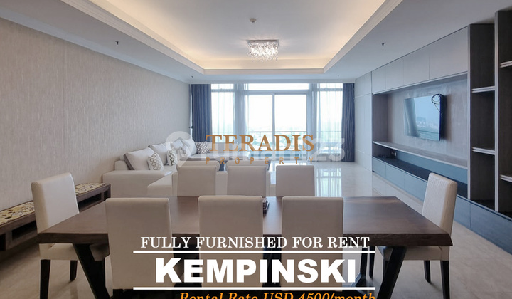 DI SEWAKAN APARTEMEN KEMPINSKI SUDIRMAN