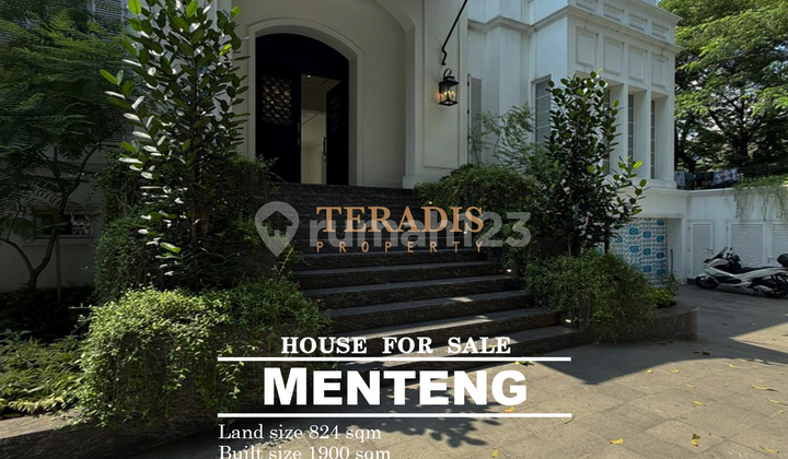 Dijual Rumah Mewah di Kawasan Menteng