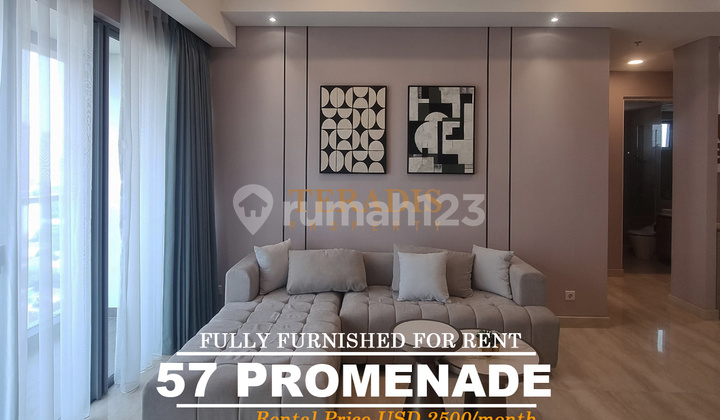 DI SEWAKAN APARTEMEN 57 PROMENADE JAKARTA PUSAT