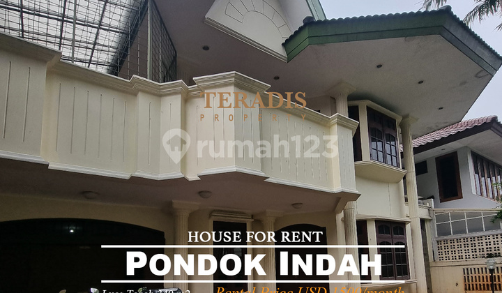 FOR RENT HOUSE IN PONDOK INDAH AREA