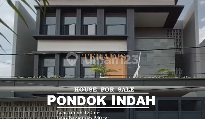 Dijual Brand New House 3 Lantai di Kawasan Pondok Indah