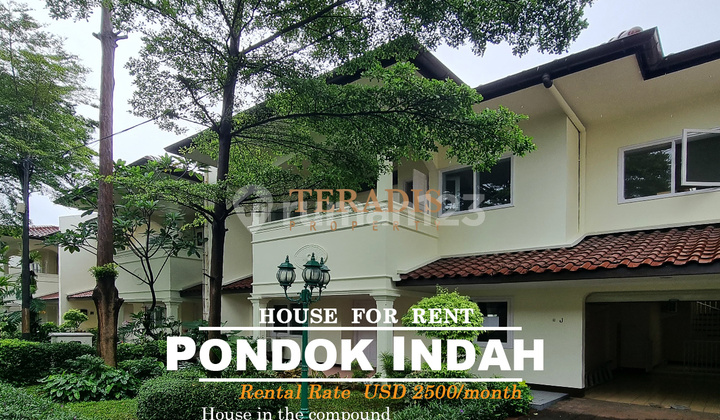 Disewakan Rumah Dalam Compound Dikawasan Pondok Indah