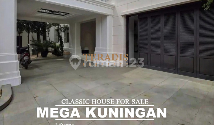 DI JUAL RUMAH MODERN MEWAH DI KAWASAN ELIT MEGA KUNINGAN