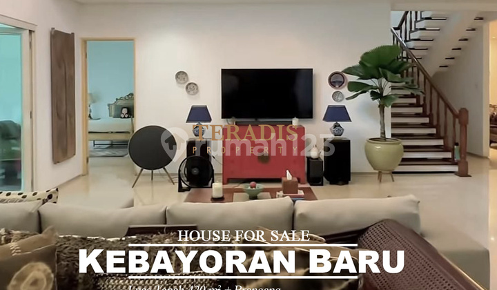FOR SALE: MODERN HOUSE IN THE KEBAYORAN BARU AREA, SOUTH JAKARTA FOR SALE: MODERN HOUSE IN THE KEBAYORAN BARU AREA, SOUTH JAKARTA