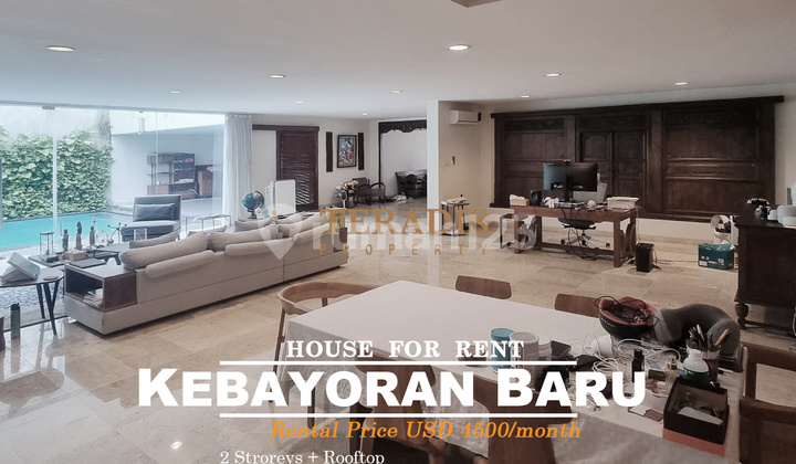 Disewakan Rumah Dikawasan Kebayoran Baru