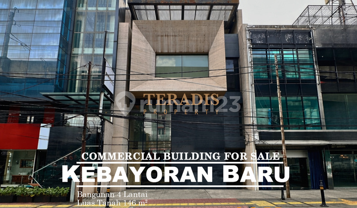 Di Jual Commercial Building 4 Lantai di Kawasan Perkantoran Kebayoran Baru Di Jual Commercial Building 4 Lantai di Kawasan Perkantoran Kebayoran Baru