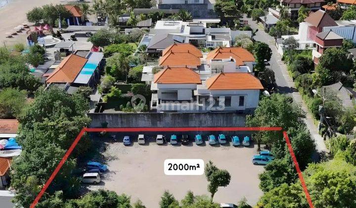 Dijual Tanah Beach Front Strategis di Pantai Jerman Kuta Bali  2